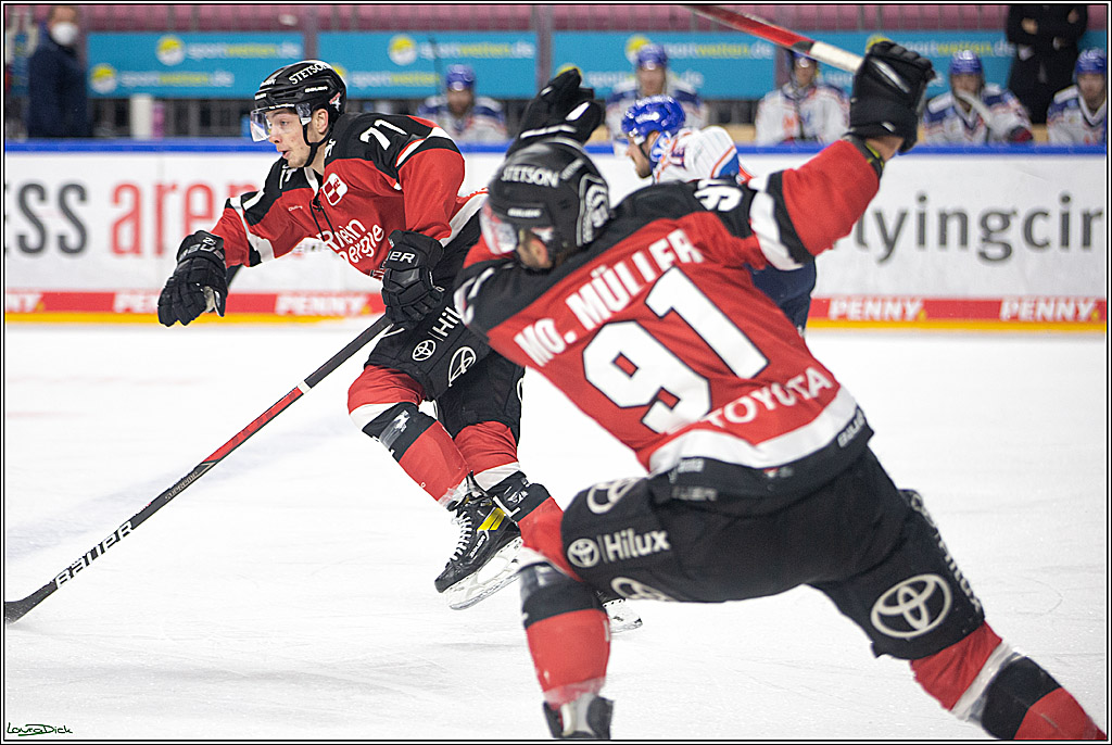 PENNY DEL; Koelner Haie- Adler Mannheim; Koeln, 02.01.2022